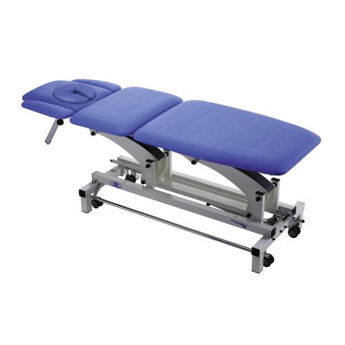 THER PLUS MODULAR LUX - LETTINO DA VISITA E TRATTAMENTI - 5 SEZIONI MOBILI - TESTATA CON FORO FACCIALE, CUSCINO INTEGRATO E BRACCIOLI - POSIZIONI DI SEDUTA, TRENDELEMBURG E ANGOLAZIONE CENTRALE - CONFIGURABILE CON UNA VASTA GAMMA DI ACCESSORI E OPZIONI